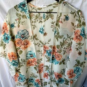 Floral Kimono Cardigan